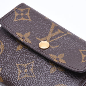 極美品 LOUIS VUITTON ルイヴィトン モノグラム ラドロー 二つ折り財布 財布 コインケース カードホルダー ゴールド金具 中古 4a009749