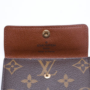 極美品 LOUIS VUITTON ルイヴィトン モノグラム ラドロー 二つ折り財布 財布 コインケース カードホルダー ゴールド金具 中古 4a009749