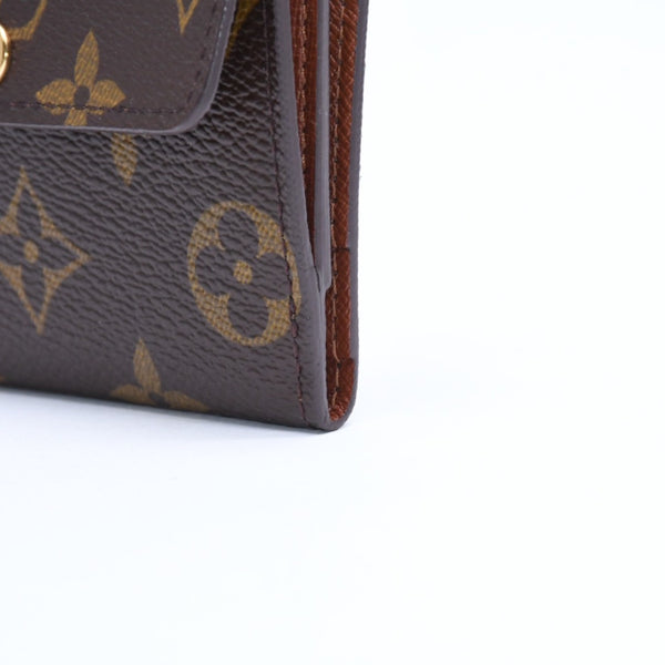 極美品 LOUIS VUITTON ルイヴィトン モノグラム ラドロー 二つ折り財布 財布 コインケース カードホルダー ゴールド金具 中古 4a009749
