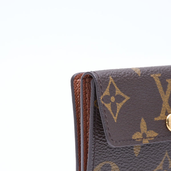 極美品 LOUIS VUITTON ルイヴィトン モノグラム ラドロー 二つ折り財布 財布 コインケース カードホルダー ゴールド金具 中古 4a009749