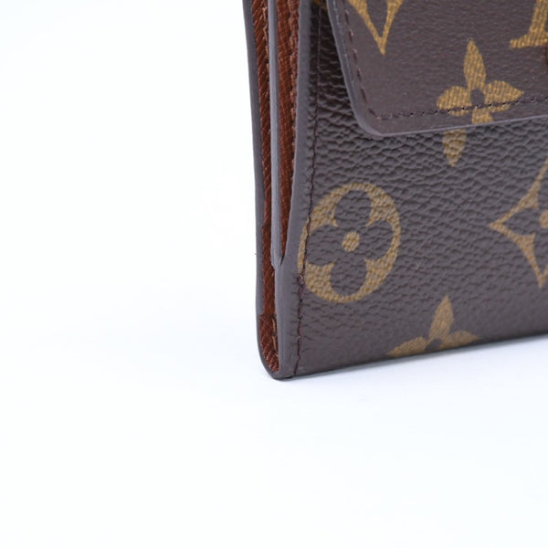 極美品 LOUIS VUITTON ルイヴィトン モノグラム ラドロー 二つ折り財布 財布 コインケース カードホルダー ゴールド金具 中古 4a009749