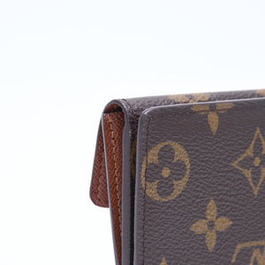 極美品 LOUIS VUITTON ルイヴィトン モノグラム ラドロー 二つ折り財布 財布 コインケース カードホルダー ゴールド金具 中古 4a009749