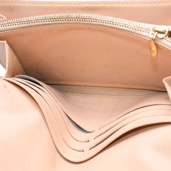 LOUIS VUITTON Long Wallet White Multicolor Gold Hardware Portefeuille Sarah Bronne M93744 Good Condition Used 4a009655