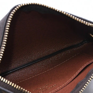 新品未使用 LOUIS VUITTON ルイヴィトン ポシェットクレS コインケース M13559 モノグラム PVC メタル ブラウン ゴールド金具 中古 4a009746