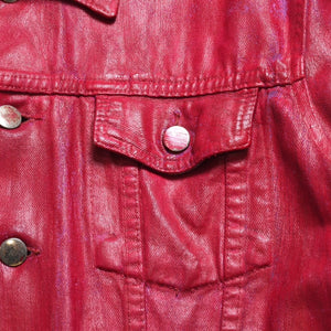 Maison Martin Margiela Maison Martin Margiela 95AW Coated Denim Jacket Size 2 Artisanal Line Good Condition Used 4a009404