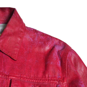 Maison Martin Margiela Maison Martin Margiela 95AW Coated Denim Jacket Size 2 Artisanal Line Good Condition Used 4a009404
