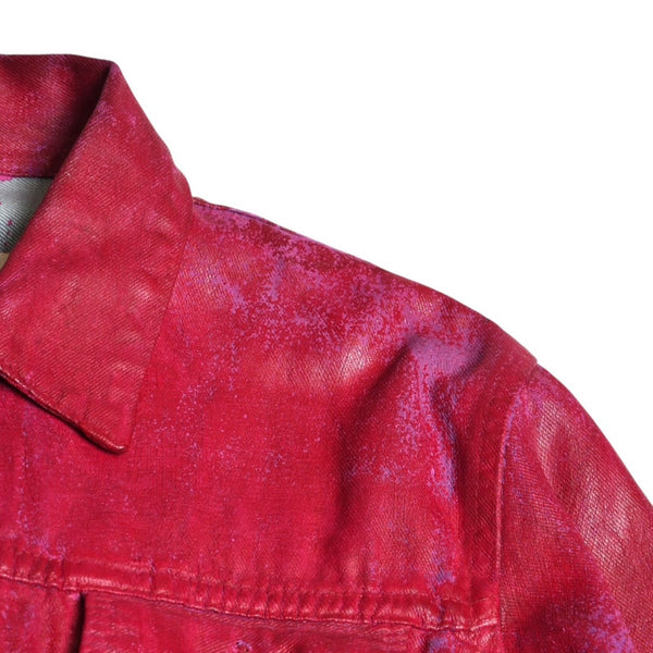 Maison Martin Margiela Maison Martin Margiela 95AW Coated Denim Jacket Size 2 Artisanal Line Good Condition Used 4a009404