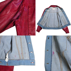Maison Martin Margiela Maison Martin Margiela 95AW Coated Denim Jacket Size 2 Artisanal Line Good Condition Used 4a009404