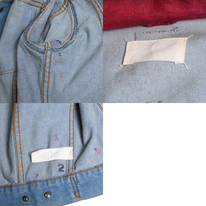 Maison Martin Margiela Maison Martin Margiela 95AW Coated Denim Jacket Size 2 Artisanal Line Good Condition Used 4a009404
