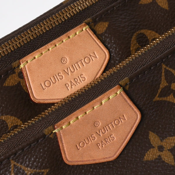 Very Good Condition LOUIS VUITTON Multi Pochette Accessoire Shoulder Bag Brown Gold Hardware M44813 Used 4a009778