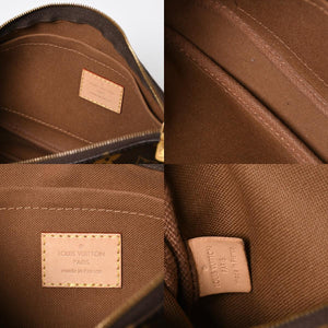 Very Good Condition LOUIS VUITTON Multi Pochette Accessoire Shoulder Bag Brown Gold Hardware M44813 Used 4a009778