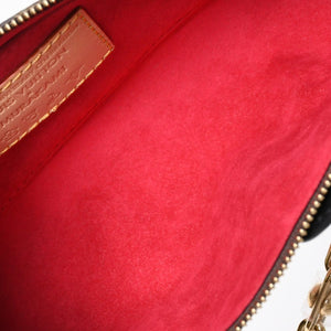 New Unused LOUIS VUITTON Pochette Accessoire Monogram Panda Brown Gold Hardware PVC M13440 Used 4a009586