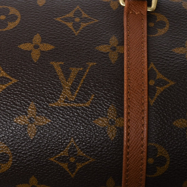 Very Good Condition LOUIS VUITTON Papillon 26 Handbag M51366 Monogram Brown Leather Gold Hardware Old Model Used 4a009756
