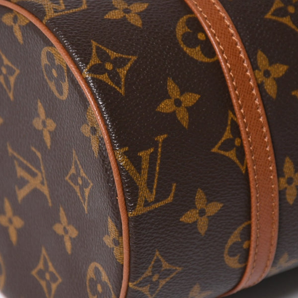Very Good Condition LOUIS VUITTON Papillon 26 Handbag M51366 Monogram Brown Leather Gold Hardware Old Model Used 4a009756
