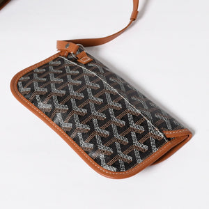 Very Good Condition GOYARD SAINT LOUIS GM Saint Louis GM Brown Tote Bag PVC Coated Canvas Used 4a009774