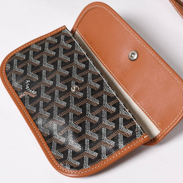 Very Good Condition GOYARD SAINT LOUIS GM Saint Louis GM Brown Tote Bag PVC Coated Canvas Used 4a009774