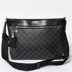 LOUIS VUITTON ルイヴィトン ミックPM ショルダーバッグ N40003 ダミエグラフィットキャンバス ブラック 美品 中古 4a009700