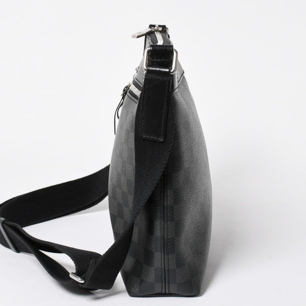 LOUIS VUITTON ルイヴィトン ミックPM ショルダーバッグ N40003 ダミエグラフィットキャンバス ブラック 美品 中古 4a009700
