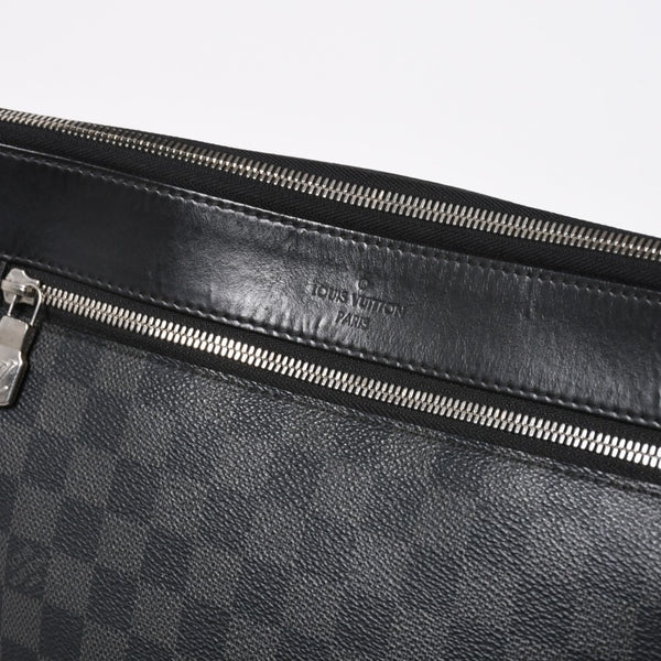 LOUIS VUITTON ルイヴィトン ミックPM ショルダーバッグ N40003 ダミエグラフィットキャンバス ブラック 美品 中古 4a009700