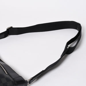 LOUIS VUITTON ルイヴィトン ミックPM ショルダーバッグ N40003 ダミエグラフィットキャンバス ブラック 美品 中古 4a009700