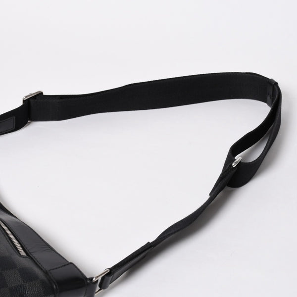 LOUIS VUITTON ルイヴィトン ミックPM ショルダーバッグ N40003 ダミエグラフィットキャンバス ブラック 美品 中古 4a009700