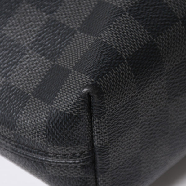 LOUIS VUITTON ルイヴィトン ミックPM ショルダーバッグ N40003 ダミエグラフィットキャンバス ブラック 美品 中古 4a009700