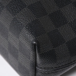 LOUIS VUITTON ルイヴィトン ミックPM ショルダーバッグ N40003 ダミエグラフィットキャンバス ブラック 美品 中古 4a009700