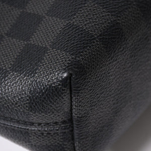 LOUIS VUITTON ルイヴィトン ミックPM ショルダーバッグ N40003 ダミエグラフィットキャンバス ブラック 美品 中古 4a009700