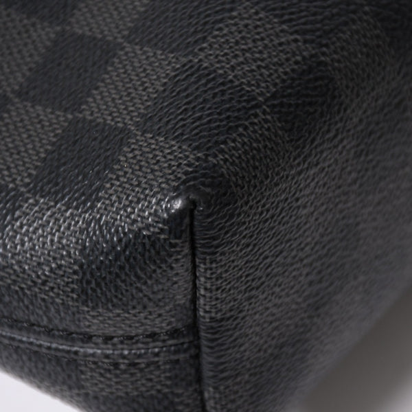 LOUIS VUITTON ルイヴィトン ミックPM ショルダーバッグ N40003 ダミエグラフィットキャンバス ブラック 美品 中古 4a009700