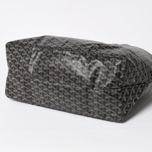 Very Good Condition GOYARD SAINT LOUIS GM Saint Louis GM Brown Tote Bag PVC Coated Canvas Used 4a009774