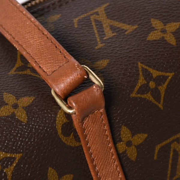 極美品 LOUIS VUITTON ルイヴィトン パピヨン30 GM ハンドバッグ M51365 モノグラム ゴールド金具 旧型 筒型 中古 4a009736