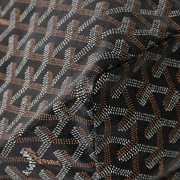 Very Good Condition GOYARD SAINT LOUIS GM Saint Louis GM Brown Tote Bag PVC Coated Canvas Used 4a009774