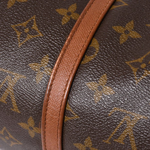 極美品 LOUIS VUITTON ルイヴィトン パピヨン30 GM ハンドバッグ M51365 モノグラム ゴールド金具 旧型 筒型 中古 4a009736