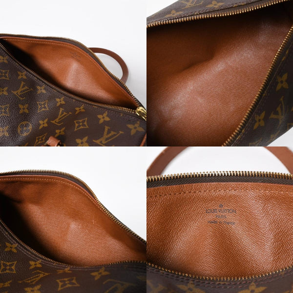 極美品 LOUIS VUITTON ルイヴィトン パピヨン30 GM ハンドバッグ M51365 モノグラム ゴールド金具 旧型 筒型 中古 4a009736