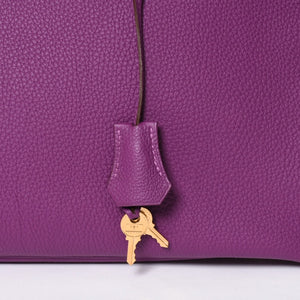 Mint condition HERMES Birkin 35 handbag, Togo leather, Anemone color, gold hardware. ◻R stamp, used, item number 4a009795