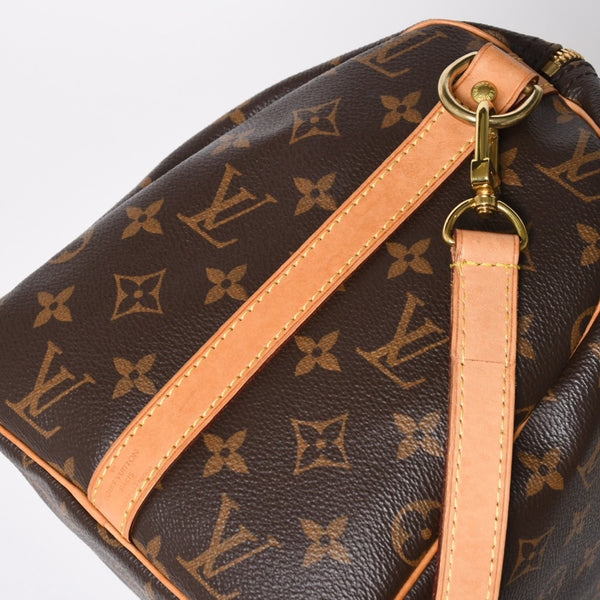 Very Good Condition LOUIS VUITTON Monogram Speedy Bandouliere 30 Handbag M41222 Monogram Brown Gold Hardware Used 4a009699