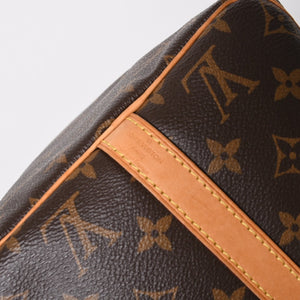 Very Good Condition LOUIS VUITTON Monogram Speedy Bandouliere 30 Handbag M41222 Monogram Brown Gold Hardware Used 4a009699