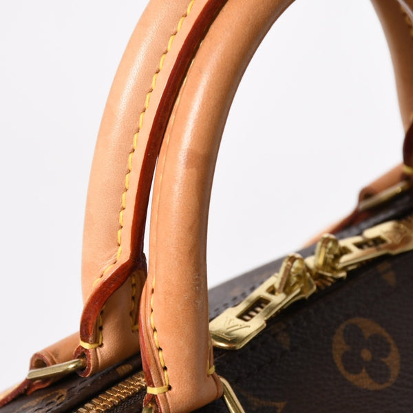 Very Good Condition LOUIS VUITTON Monogram Speedy Bandouliere 30 Handbag M41222 Monogram Brown Gold Hardware Used 4a009699