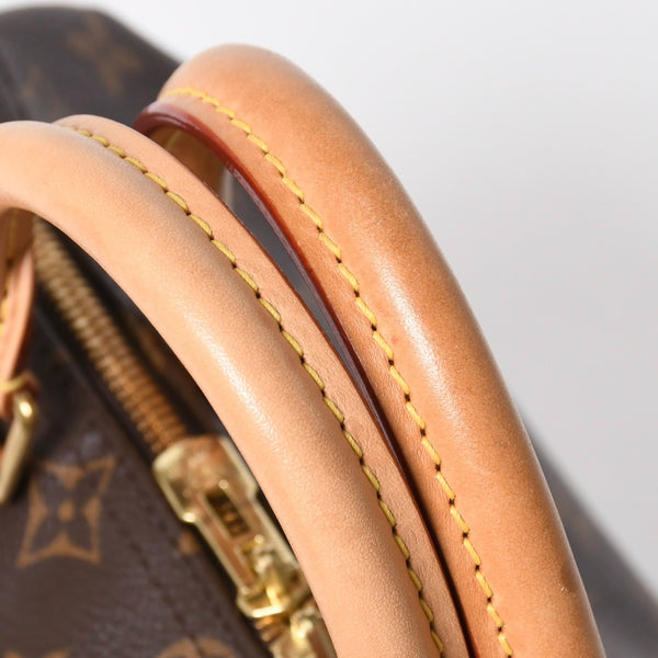 Very Good Condition LOUIS VUITTON Monogram Speedy Bandouliere 30 Handbag M41222 Monogram Brown Gold Hardware Used 4a009699