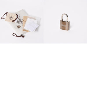 Like new HERMES Birkin 40 Ethane Togo 40cm X stamped silver hardware handbag used 4a009800