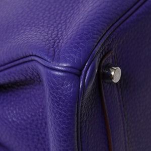 極美品 HERMES エルメス BIRKIN 30 バーキン30 ハンドバッグ ヴァイオレット パープル トリヨンクレマンス SV金具 ◻︎N刻印 中古 4a009802