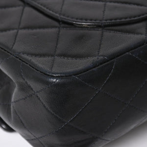 CHANEL CHANEL Matelasse 23 W Flap W Chain Shoulder Bag No. 2 Coco Mark Lambskin A01113 Black Good Condition Used 4a009705
