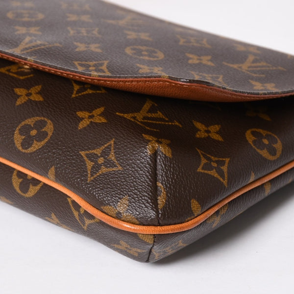 Very good condition LOUIS VUITTON Musette Tango shoulder bag M51257 Monogram canvas SP0091 Brown Gold hardware Used 4a009748