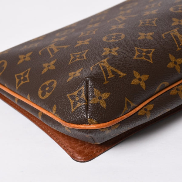 Very good condition LOUIS VUITTON Musette Tango shoulder bag M51257 Monogram canvas SP0091 Brown Gold hardware Used 4a009748
