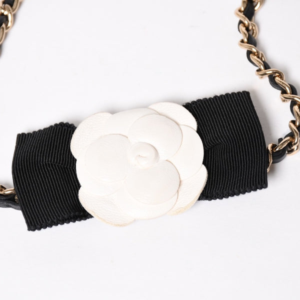 Like new CHANEL Chain wallet bi-fold wallet 31 series here mark lambskin black gold hardware used 4a009590