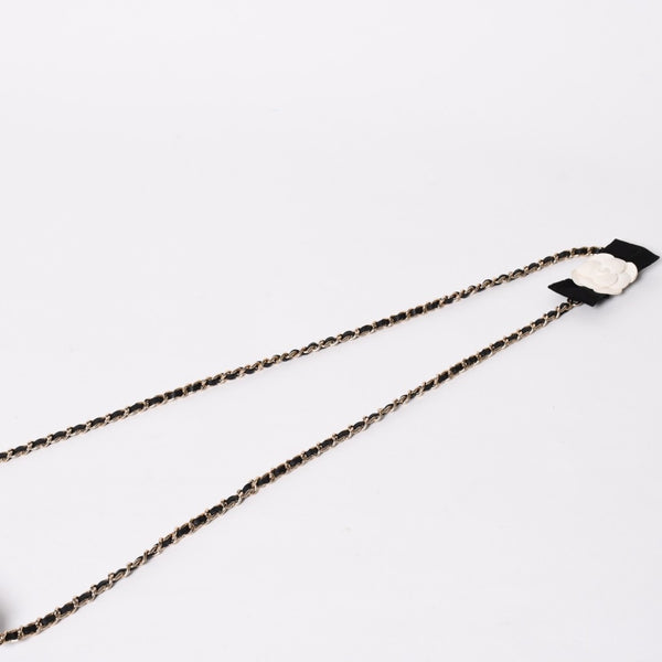 Like new CHANEL Chain wallet bi-fold wallet 31 series here mark lambskin black gold hardware used 4a009590