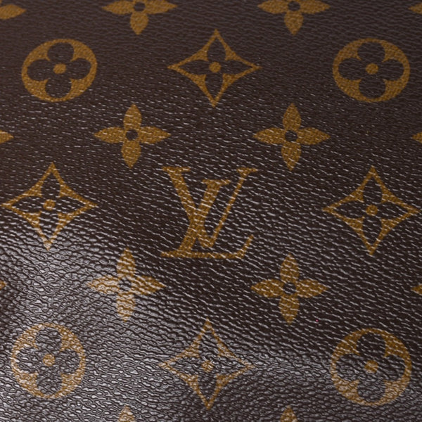 極美品 LOUIS VUITTON ルイヴィトン シュリPM ワンショルダーバッグ M40586 PVC ヌメ革 ブラウン ゴールド金具 中古 4a009810