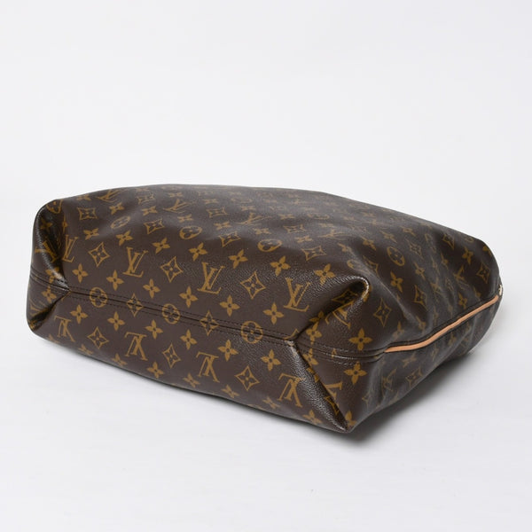 極美品 LOUIS VUITTON ルイヴィトン シュリPM ワンショルダーバッグ M40586 PVC ヌメ革 ブラウン ゴールド金具 中古 4a009810