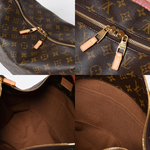 極美品 LOUIS VUITTON ルイヴィトン シュリPM ワンショルダーバッグ M40586 PVC ヌメ革 ブラウン ゴールド金具 中古 4a009810