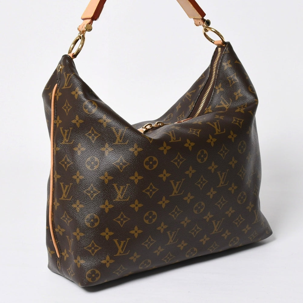 Very good condition LOUIS VUITTON Shri PM one shoulder bag M40586 PVC tanned leather brown gold hardware used 4a009810